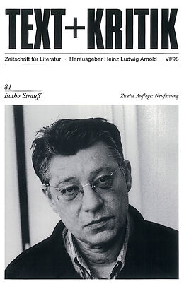 Paperback Botho Strauss von 