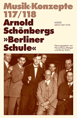 Paperback Arnold Schönbergs &quot;Berliner Schule&quot; von 