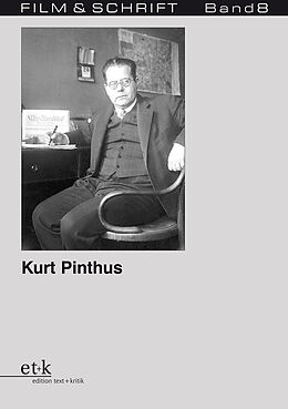 Kartonierter Einband Kurt Pinthus von Hanne Knickmann