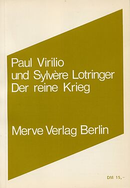 Paperback Der reine Krieg von Sylvère Lotringer, Paul Virilio