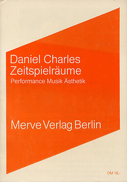 Paperback Zeitspielräume von Daniel Charles