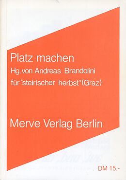 Paperback Platz machen von H G Haberl, Andreas Brandolini, A Kutus
