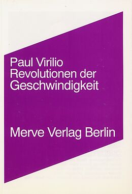 Paperback Revolutionen der Geschwindigkeit von Paul Virilio