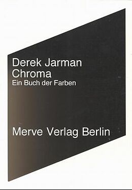 Kartonierter Einband Chroma von Derek Jarman