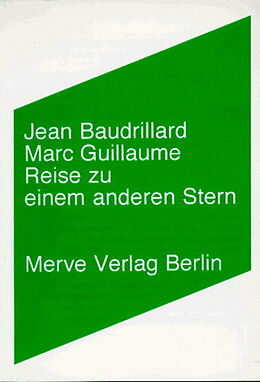 Paperback Reise zu einem anderen Stern von Jean Baudrillard, Marc Guillaume
