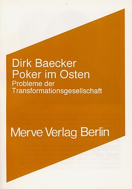 Paperback Poker im Osten von Dirk Baecker