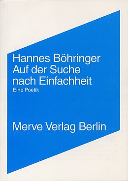 Paperback Auf der Suche nach Einfachheit von Hannes Böhringer