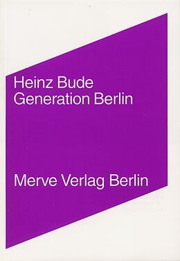 Paperback Generation Berlin von Heinz Bude