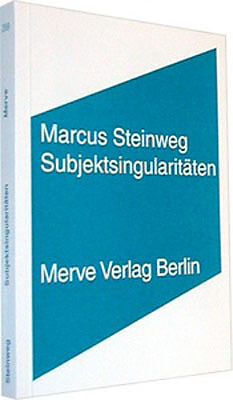 Paperback Subjektsingularitäten von Marcus Steinweg