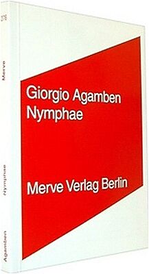 Fester Einband Nymphae von Giorgio Agamben