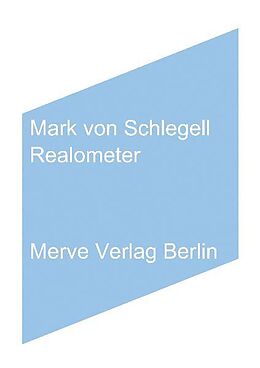 Fester Einband Realometer von Mark von Schlegell