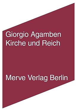 Paperback Kirche und Reich von Giorgio Agamben