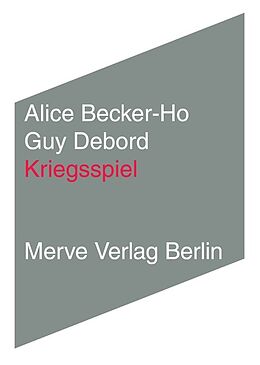 Paperback Kriegsspiel von Alice Becker-Ho, Guy Debord