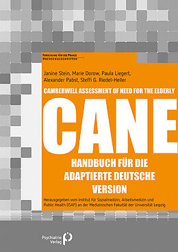 Paperback Camberwell Assessment of Need for the Elderly  CANE von Janine Stein, Marie Dorow, Paula Liegert