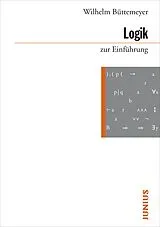 Kartonierter Einband (Kt) Logik zur Einführung von Wilhelm Büttemeyer