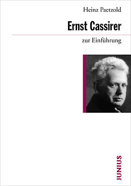Kartonierter Einband Ernst Cassirer zur Einführung von Heinz Paetzold