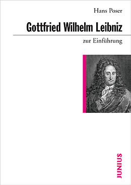Kartonierter Einband Gottfried Wilhelm Leibniz zur Einführung von Hans Poser