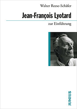 Kartonierter Einband Jean-François Lyotard zur Einführung von Walter Reese-Schäfer