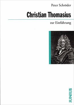 Paperback Christian Thomasius zur Einführung von Peter Schröder