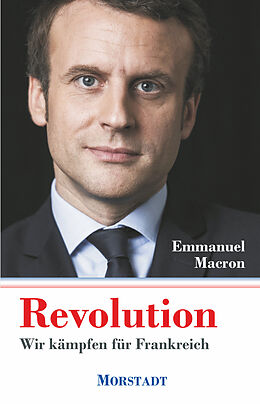 Pappband Revolution von Emmanuel Macron