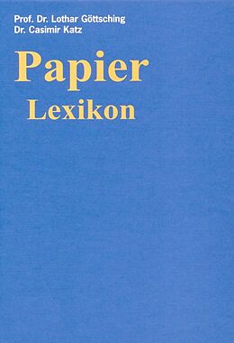 Fester Einband Papier-Lexikon. von 