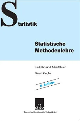 E-Book (pdf) Statistische Methodenlehre. von Bernd Ziegler