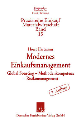 E-Book (pdf) Modernes Einkaufsmanagement. von Horst Hartmann