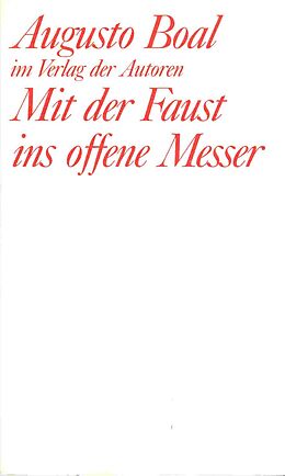 Paperback Mit der Faust ins offene Messer von Augusto Boal