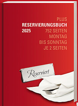 Kalender Reservierungsbuch &quot;Plus&quot; 2025 von 