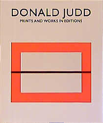 Kartonierter Einband Prints and Works in Editions von Donald Judd