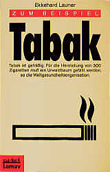 Paperback Zum Beispiel Tabak von 