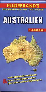 (Land)Karte Australien 1 : 2 800 000 von 