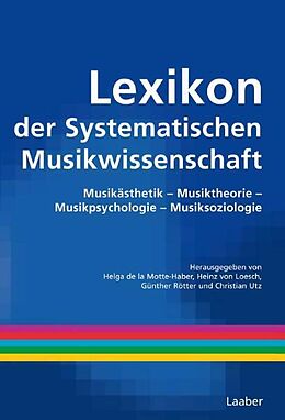 Fester Einband Lexikon der Systematischen Musikwissenschaft von 