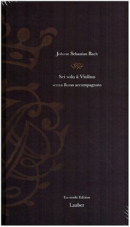 Johann Sebastian Bach Notenblätter Sei solo BWV1001-1006