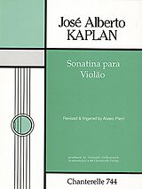 Jose Alberto Kaplan Notenblätter Sonatina
