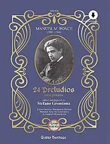 Manuel Maria Ponce Notenblätter 24 Preludios (+Online-Audio)