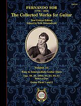 Fernando Sor Notenblätter The Collected Guitar Works vol.11