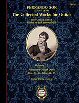 Fernando Sor Notenblätter The Collected Guitar Works vol.12