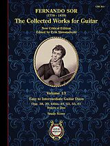 Fernando Sor Notenblätter The Collected Guitar Works vol.13