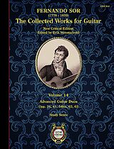 Fernando Sor Notenblätter The Collected Guitar Works vol.14