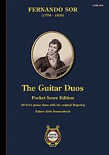Fernando Sor Notenblätter The Guitar Duos vol.13 and 14