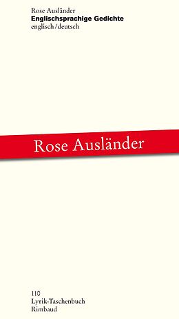 Kartonierter Einband Englischsprachige Gedichte von Rose Ausländer