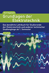 Kartonierter Einband Grundlagen der Elektrotechnik von Gert Hagmann