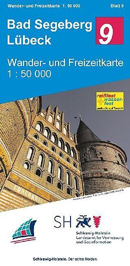 (Land)Karte Bad Segeberg - Lübeck 1 : 50 000 von 