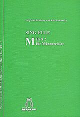  Notenblätter Sing-Eule Band 2 für Männerchor