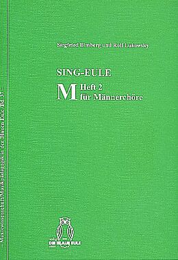  Notenblätter Sing-Eule Band 2 für Männerchor