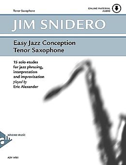 Loseblatt Easy Jazz Conception Tenor Saxophone von Jim Snidero