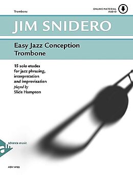 Loseblatt Easy Jazz Conception Trombone von Jim Snidero