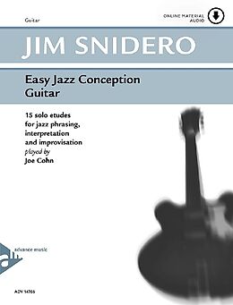 Loseblatt Easy Jazz Conception Guitar von Jim Snidero