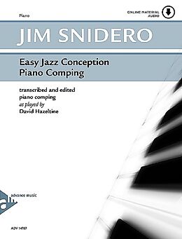 Loseblatt Easy Jazz Conception Piano Comping von Jim Snidero